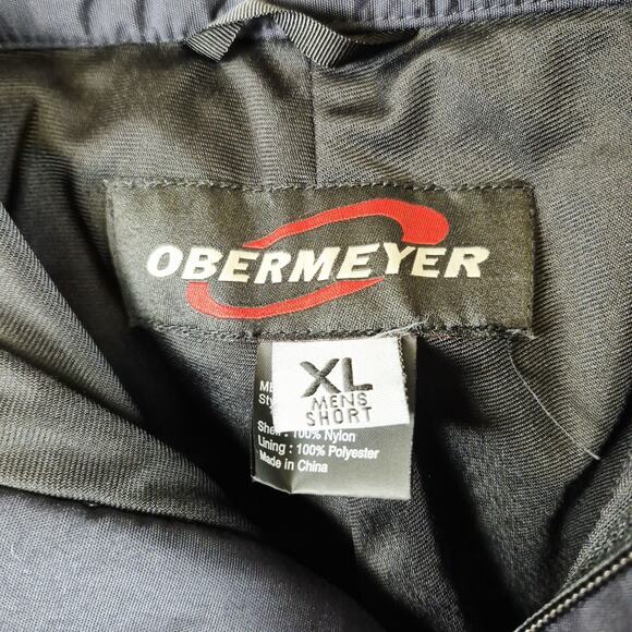 Obermeyer Mens Ski Pants Black Sz XL Short Outdoors Winter Insulated Waterproof - Picture 6 of 15
